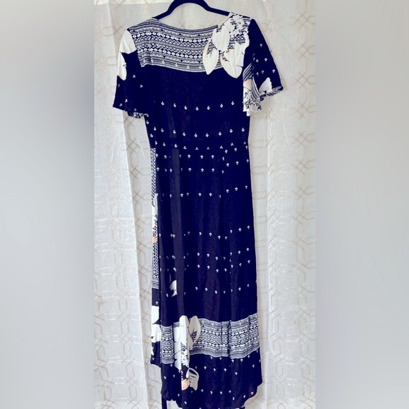 Y2K Vintage 90s, O'Neill Asymmetrical Black and Silver Sequin Sundress - Picture 3 of 15